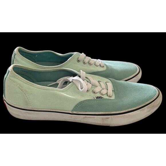 VANS Authentic Pro Aqua Haze Soothing Sea, Mens Sz 13 Skate UltraCush Classic main image 6